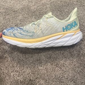 Hoka One One Clifton 8 1119393 TGT Blue Running Sneakers Men’s Size 9.5 D